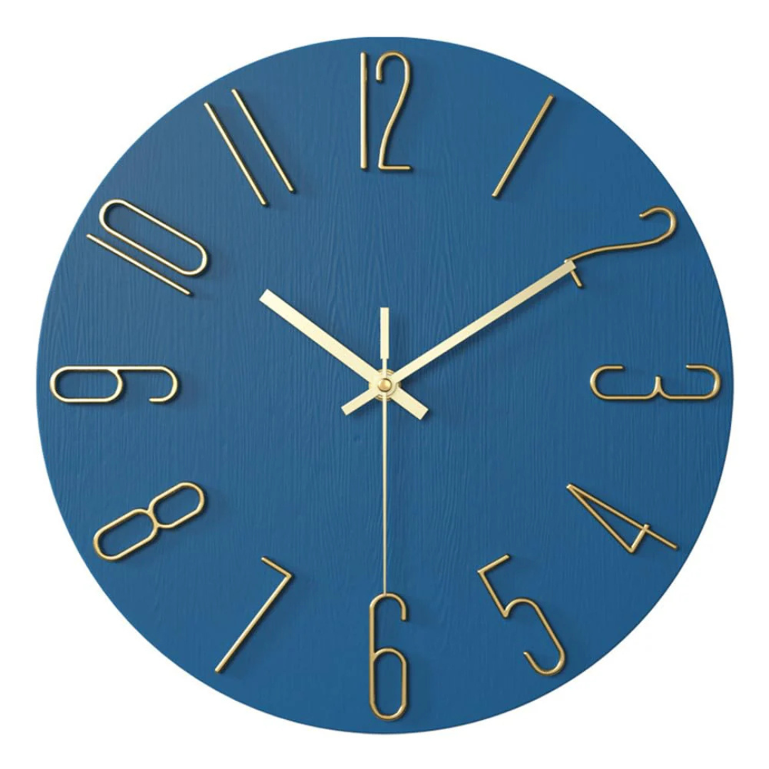 Noble - Schlanke und stilvolle Wanduhr, perfekt für das Wohnzimmer