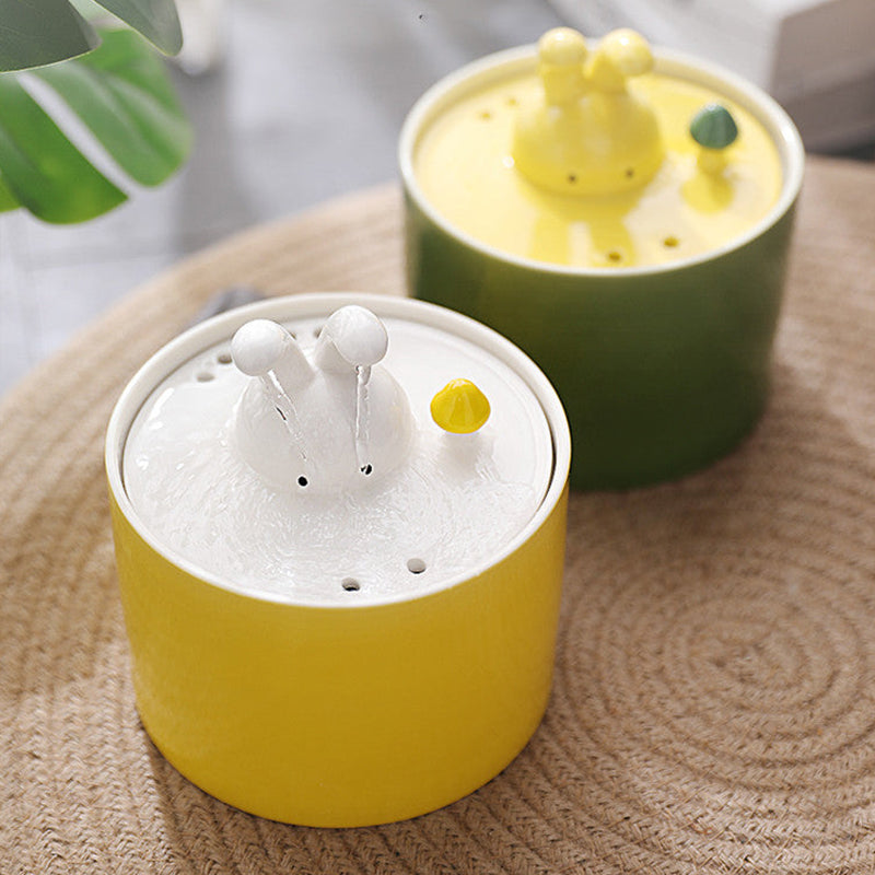 Stilvoller Wasserspender für einen gesunden und glücklichen Hasen