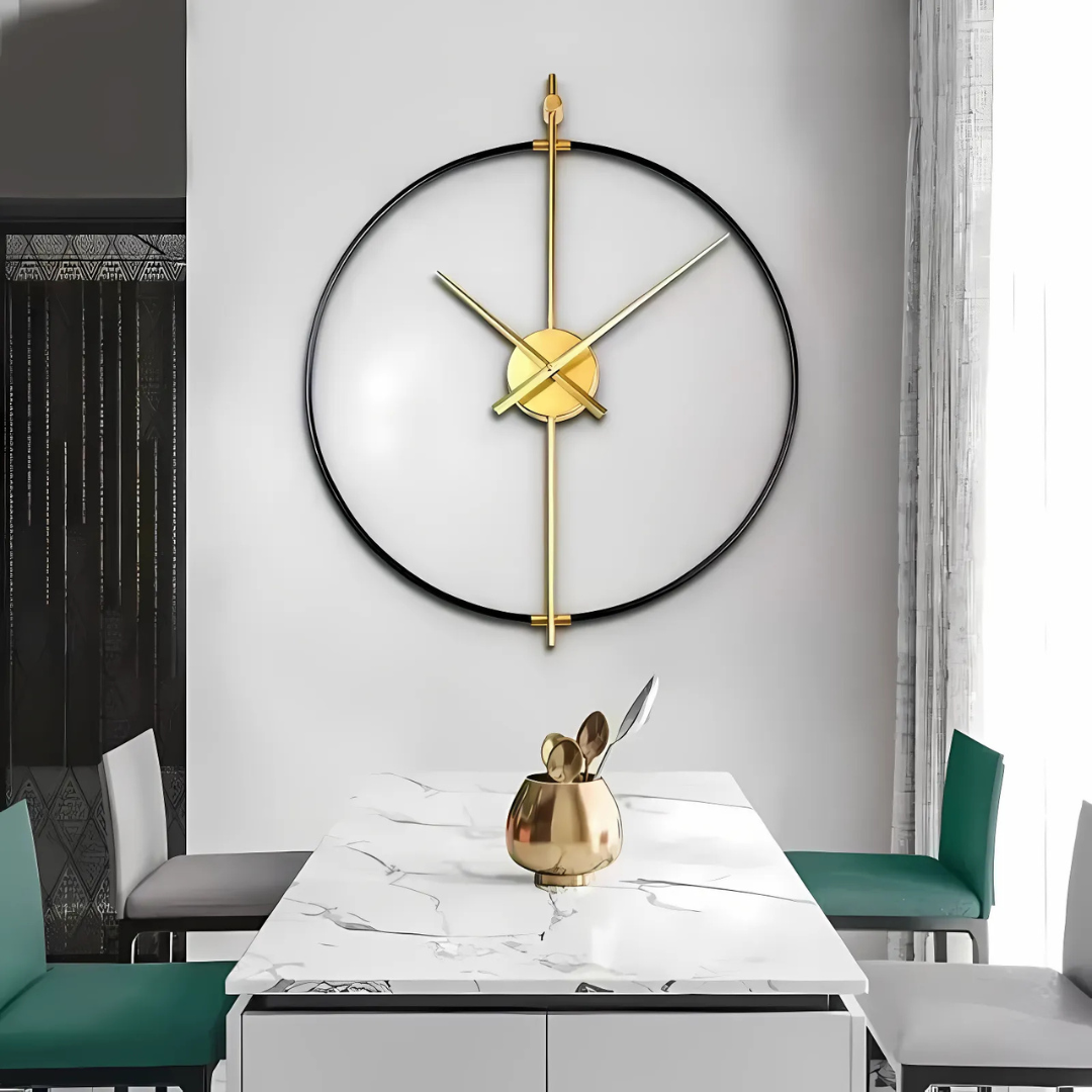 Timenis - Große stilvolle Wanduhr für ein modernes Interieur