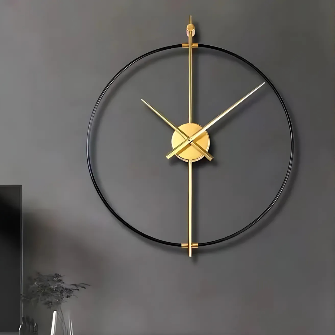 Timenis - Große stilvolle Wanduhr für ein modernes Interieur