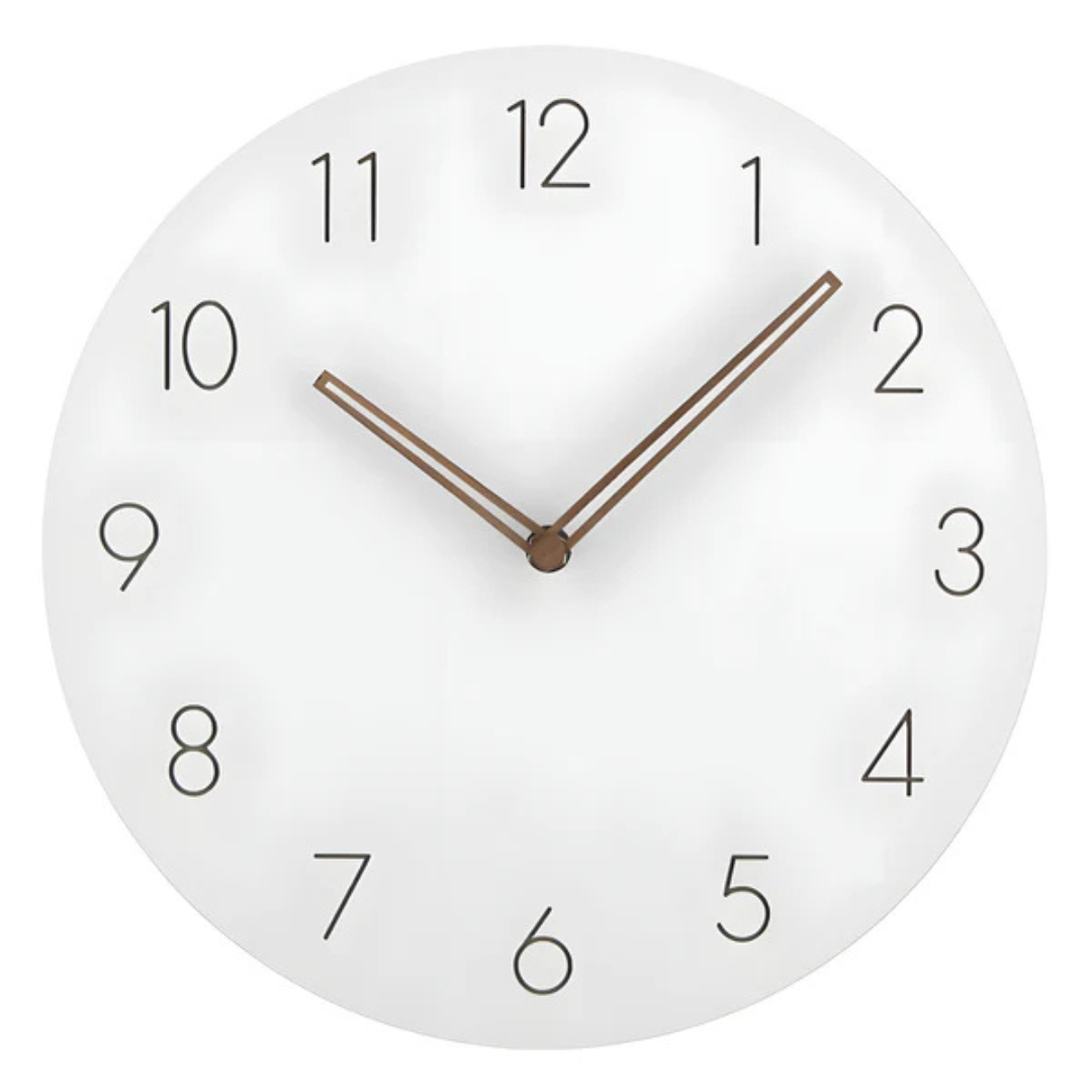 Nork - Schlanker und stilvoller hölzerner Wanduhr für einen modernen Look