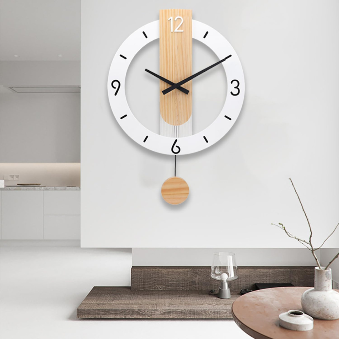Ritma - Stilvolle große Wanduhr für ein elegantes Wohnzimmer