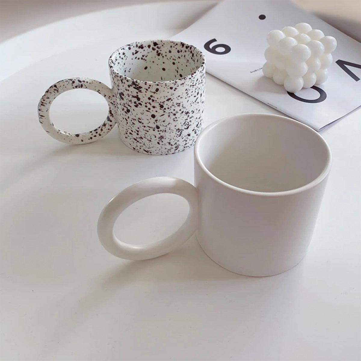 Große Tasse Griff – Extra großer Griff für komfortables und einfaches Handhaben von Geschirr