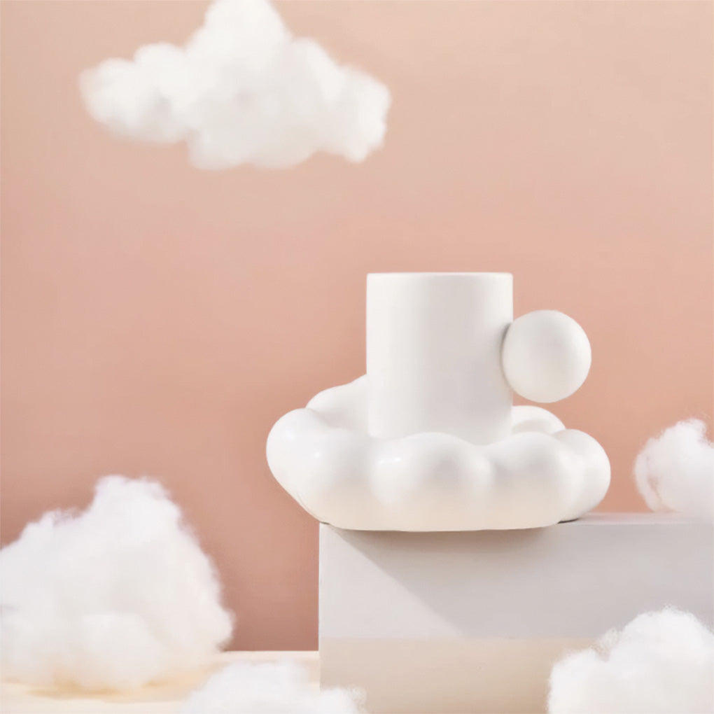 Cloud Keramikbecher-Set – Eleganz und Komfort für Ihre Getränke