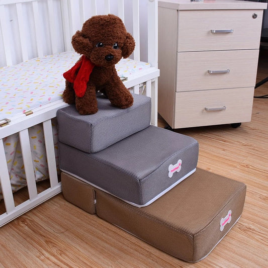 Rutschfeste Haustiertreppe für einfaches und sicheres Klettern