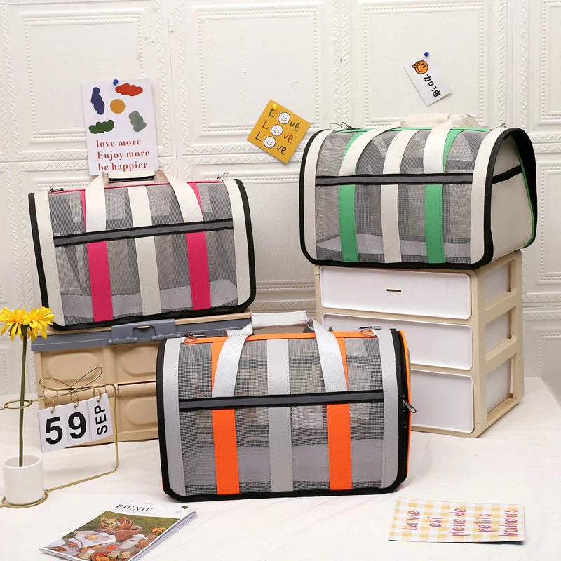 Faltbare Luxus-Haustiertasche für einfachen und stilvollen Haustiertransport