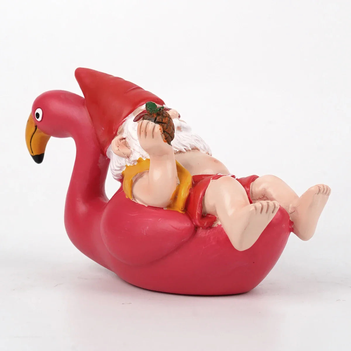 Phaedra - Charmante Gnom-Figur mit Ananas für bezaubernde Gartendekoration