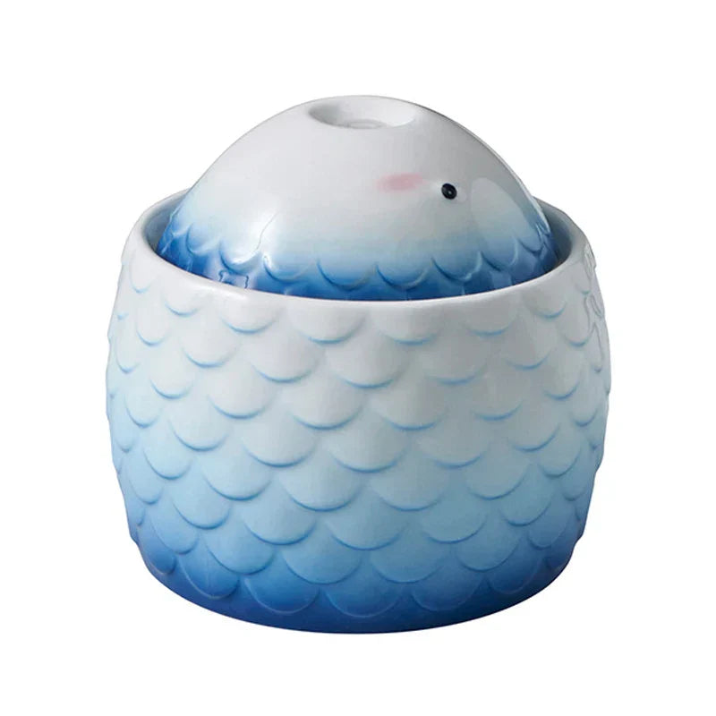 Luxus-Keramik-Wasserbrunnen für Haustiere - Frischer und gesunder Trinkgenuss