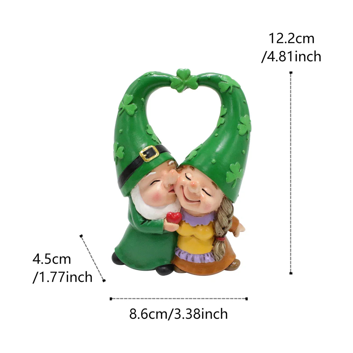 Sabinae - Charmante Gartenzwerg-Figur für Garten- und Partydekoration - Handgefertigt aus Harz für eine bezaubernde Atmosphäre