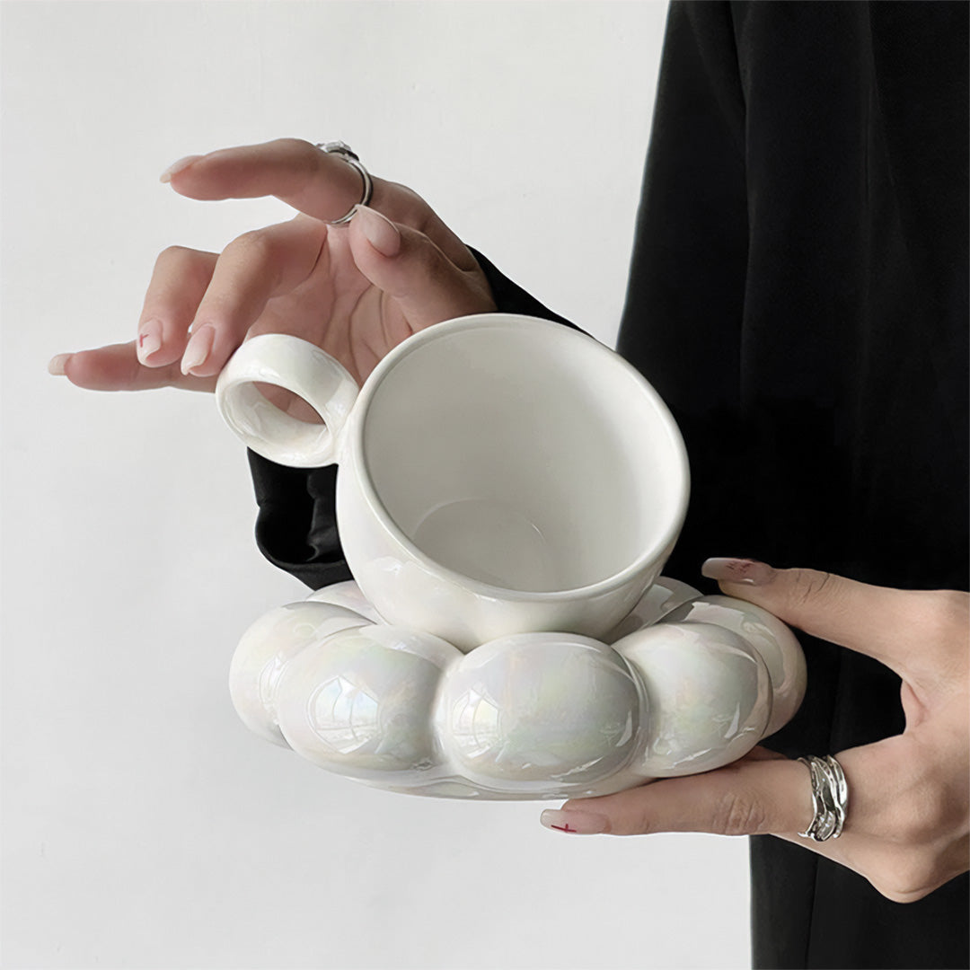 Elegante Sonnenblumen-Tasse mit Blumenmuster Perfekt für ein schönes Frühstück