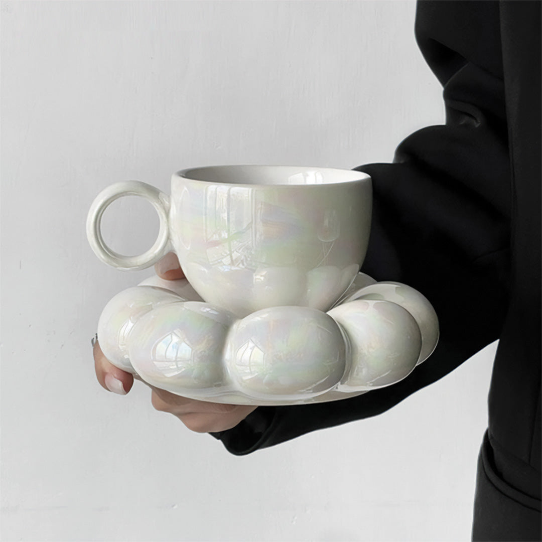 Elegante Sonnenblumen-Tasse mit Blumenmuster Perfekt für ein schönes Frühstück