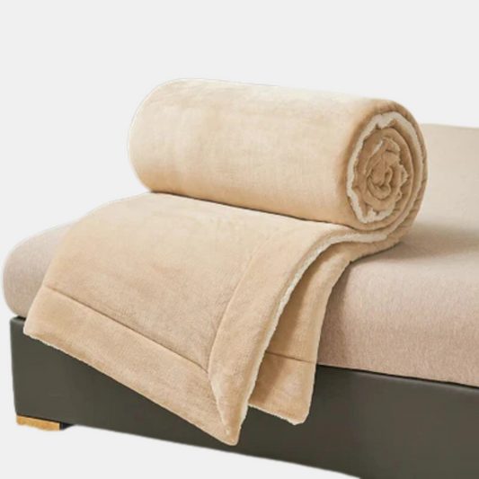 Luxuriöse Fleece-Decke - Weiche und warme Überwurfdecke für ultimativen Komfort im Wohnzimmer und Schlafzimmer