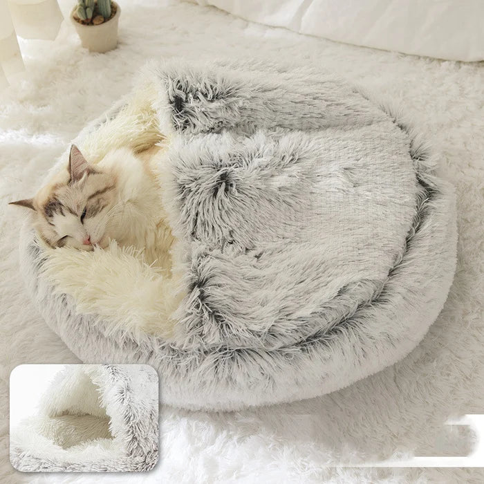 Bequemer und sicherer selbstheizender Fleece-Nest für Ihr Haustier
