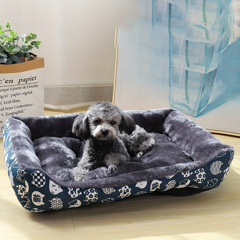PlushPaws Luxus Hundebett Sofa