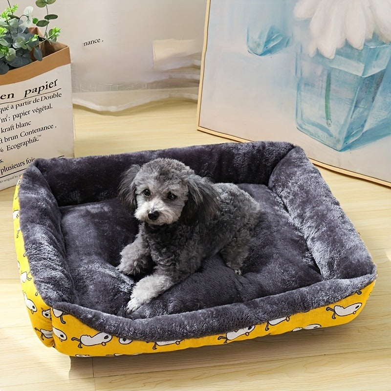PlushPaws Luxus Hundebett Sofa