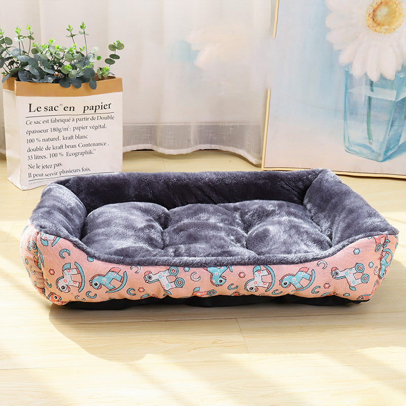 PlushPaws Luxus Hundebett Sofa