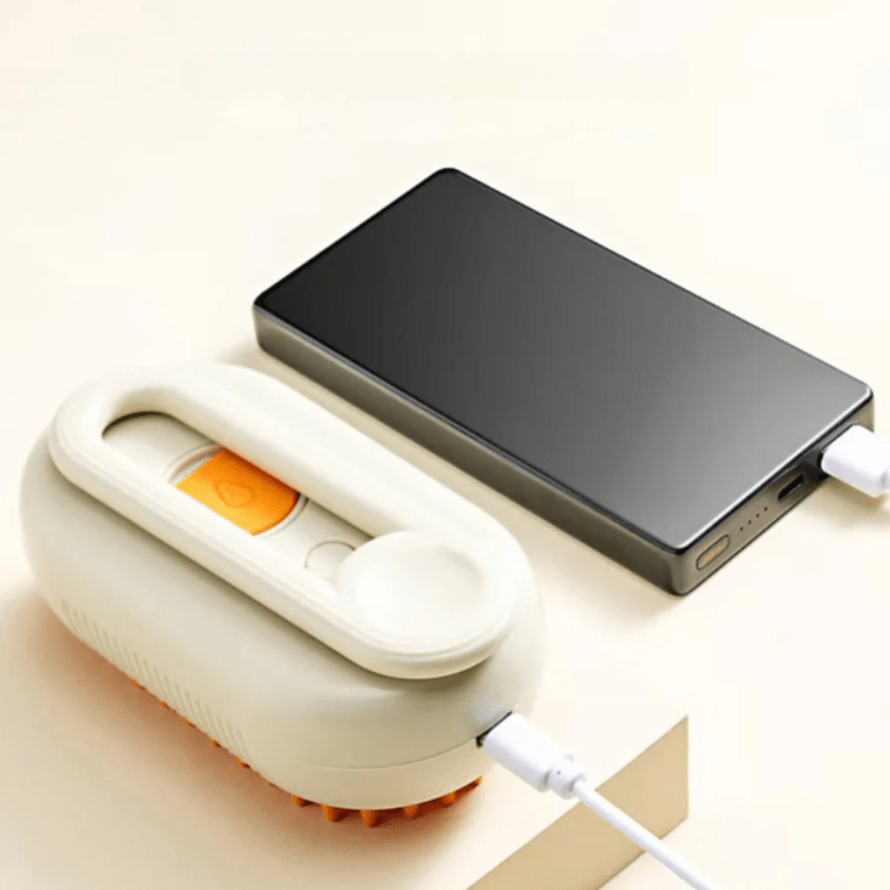 Luxuriöse elektrische Dampf-Bürste für fortgeschrittene Verwöhnung Ihres Haustiers