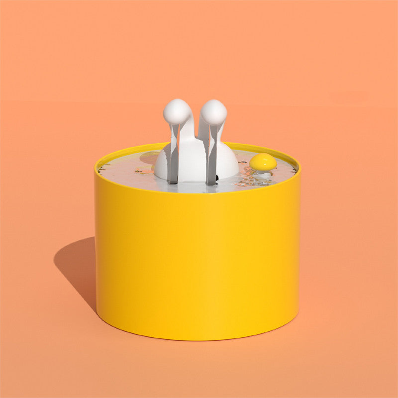 Stilvoller Wasserspender für einen gesunden und glücklichen Hasen