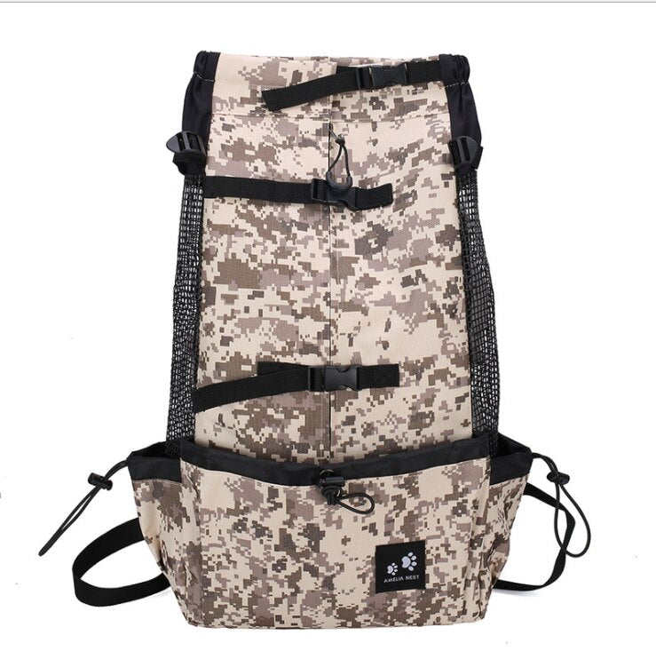 Umweltfreundliche Reisetasche für Haustiere mit praktischem Seitentasche für Komfort und Bequemlichkeit