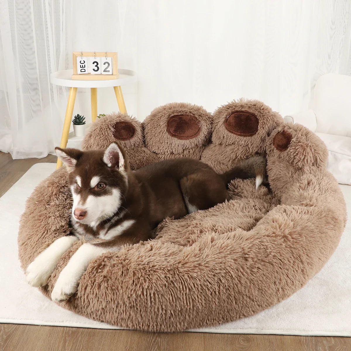 Bequemes und warmes faltbares Hundebett für kleine und mittelgroße Hunde