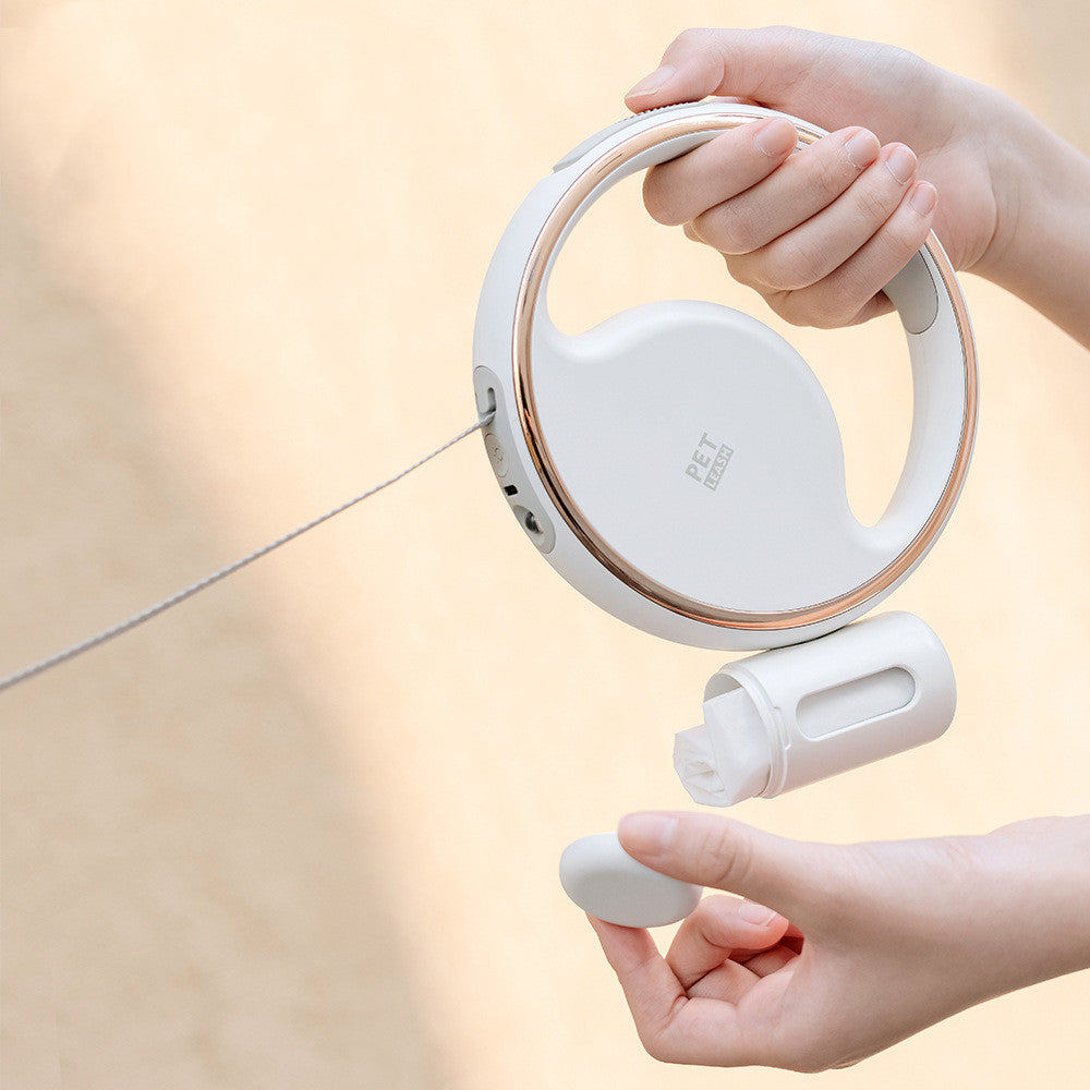 Wiederaufladbare USB reflektierende Hundeleine für Komfort und Sicherheit