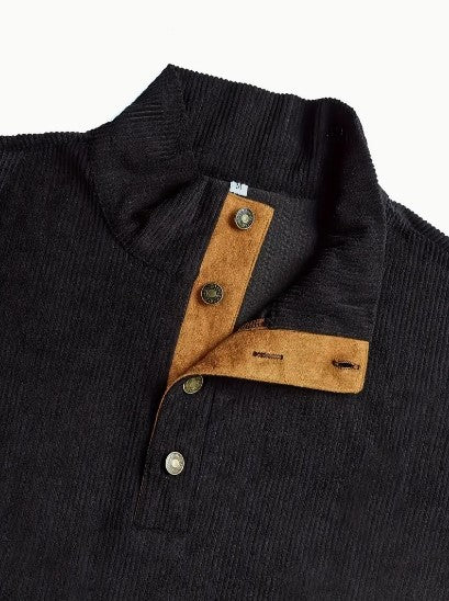 Henrik - Elegant Classic Long Sleeve Sweater for Timeless Style